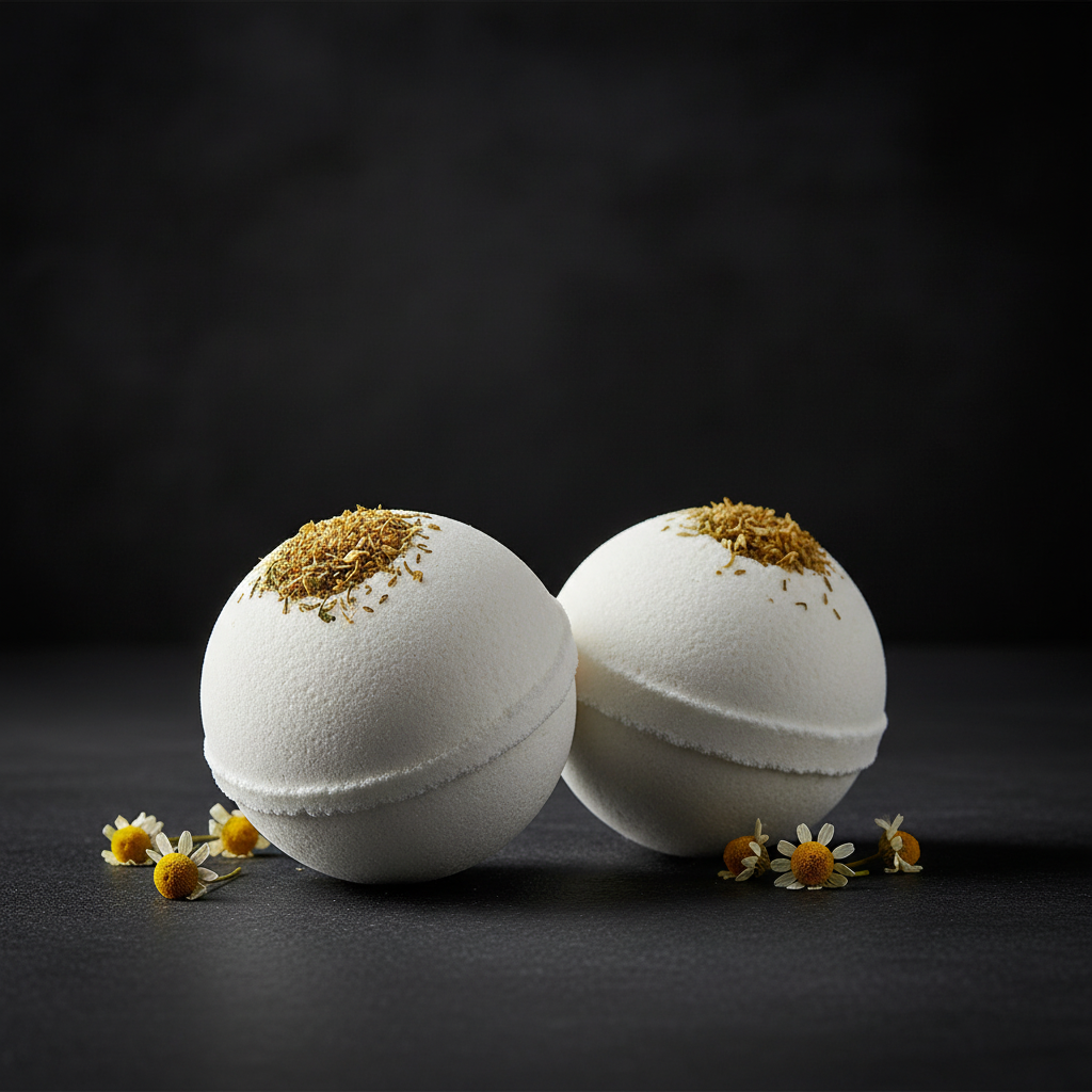 Chamomile Bath Bombs