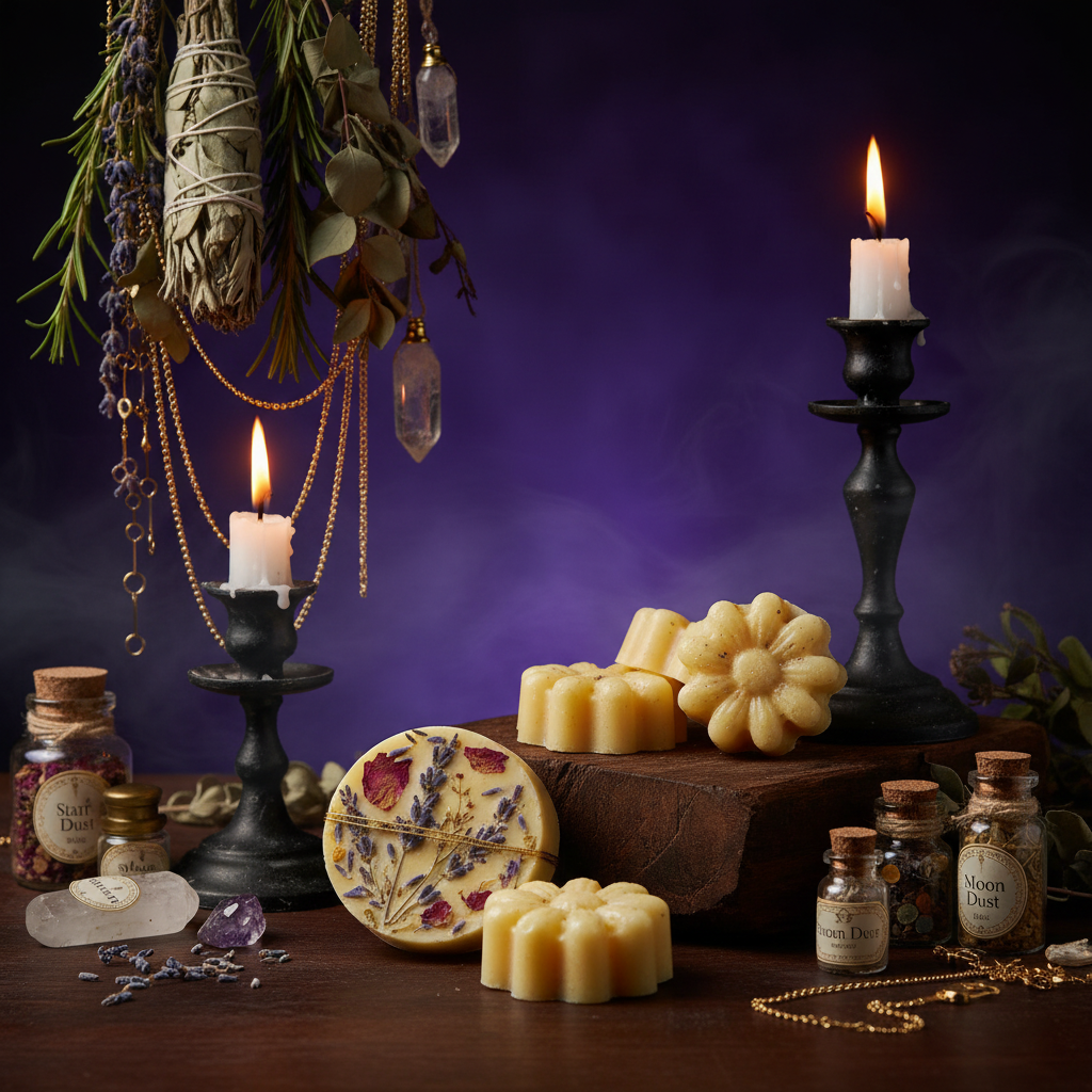 Herbal Bath Melts — Witchy Botanical